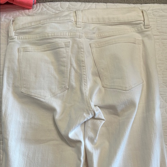 J. Crew White Skinny Leg Jeans Timeless Fit size 25/30 - Picture 6 of 6